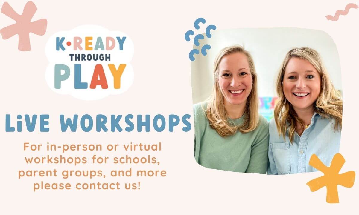 Live Workshops with K Ready Through Play